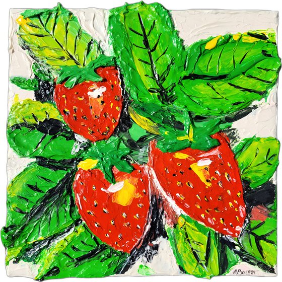 Red Strawberries from the Marchfeld
