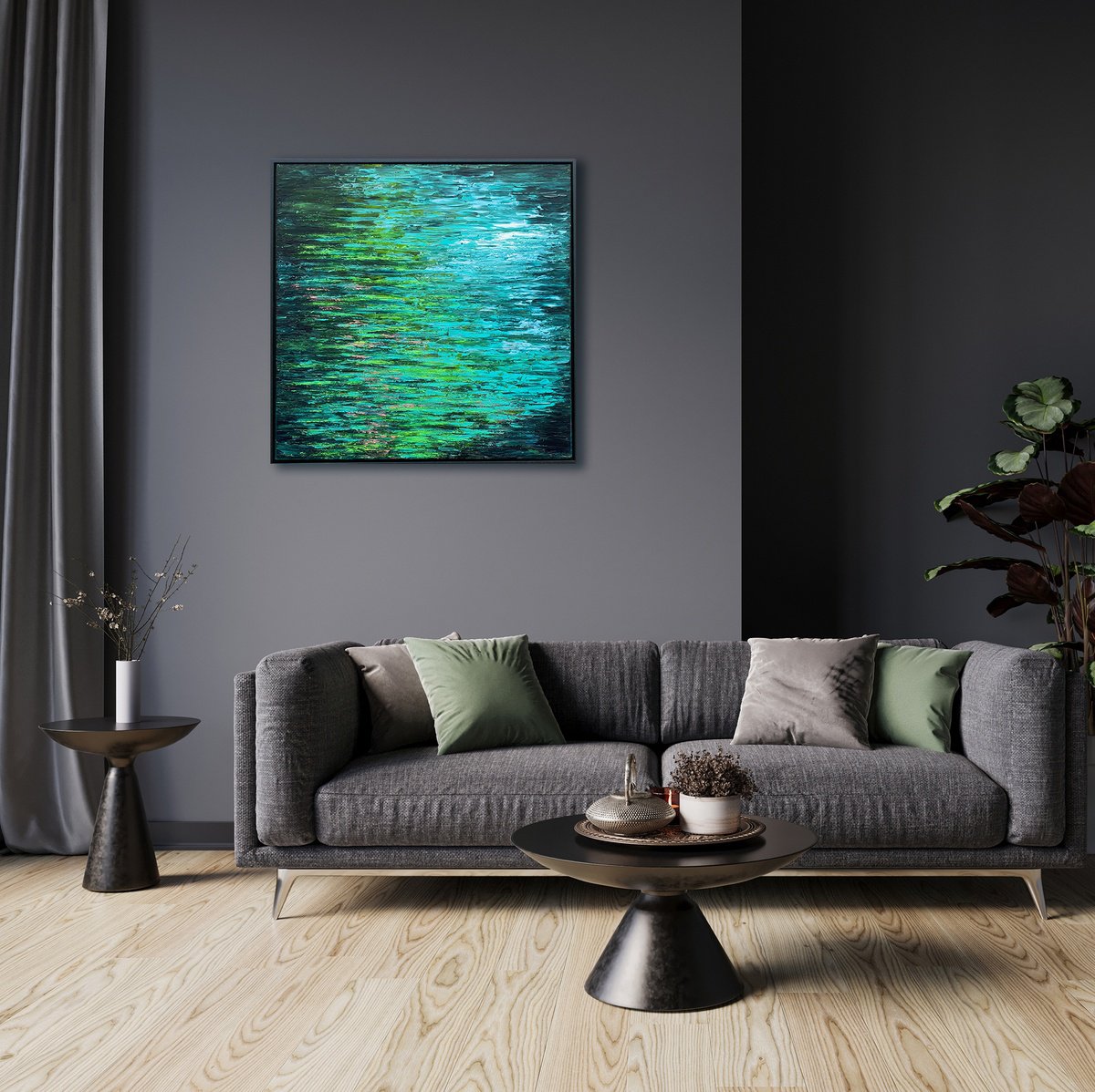  The Flow Of Dreams By Lyra Morgan, 31 X 31, Artwork For Sale On Artfinder