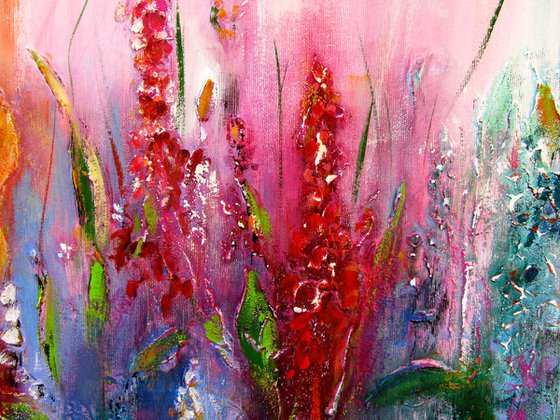 Happy wildflowers field IV