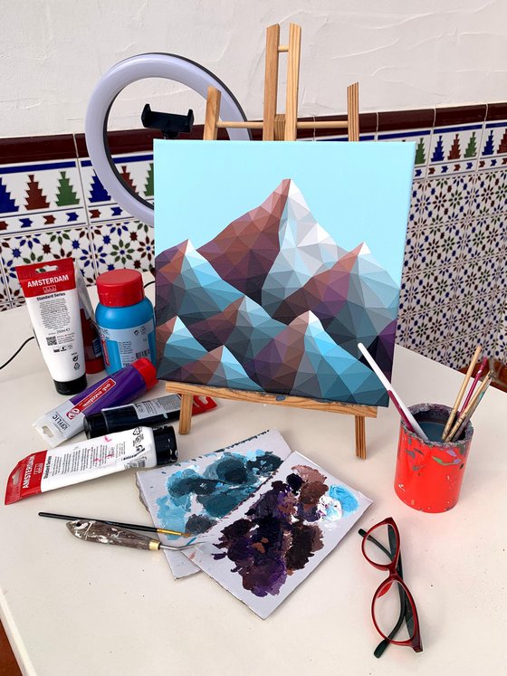 BLUE LILAC MOUNTAINS