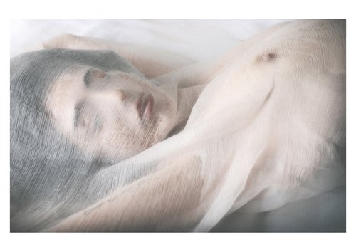Giorgia in the silk 03 by Matteo Chinellato