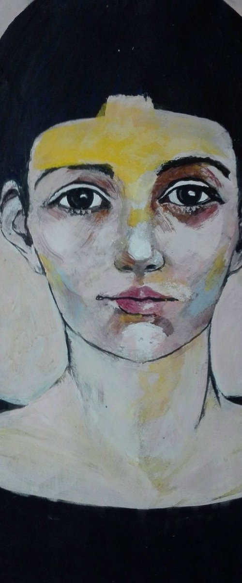 Girls on paper 1008 -19 by Richard  Kuhn