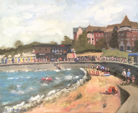 Westgate on Sea, an original oil painting.
