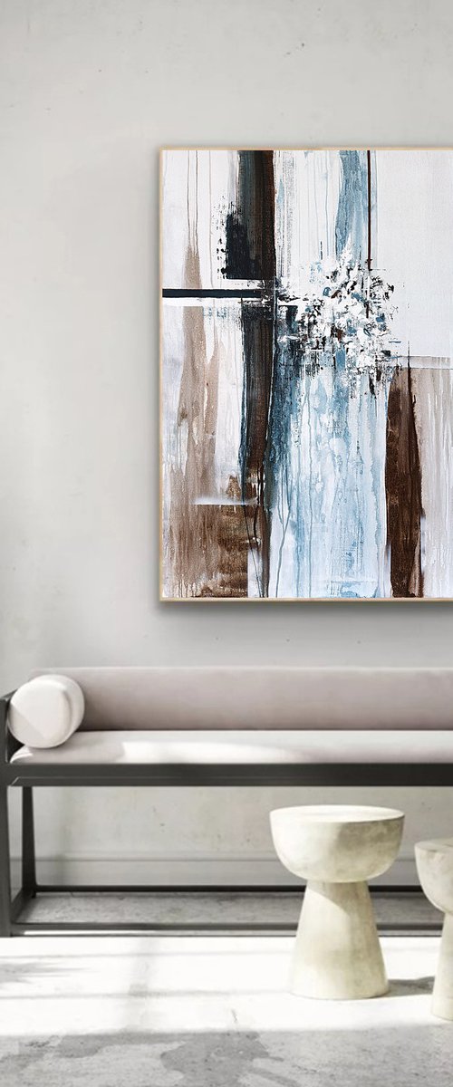 Aligned Tension.Textured Modern by Tatiana Malinovscaia