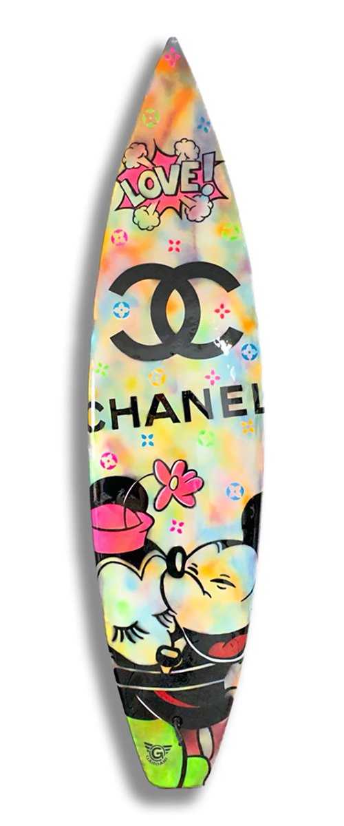 Chanel-Surfboard by Gardani Art