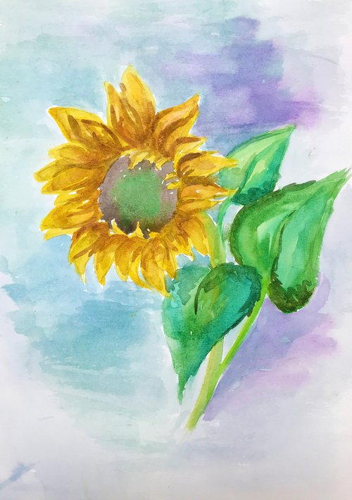Sunflower by Anastasia Terskih