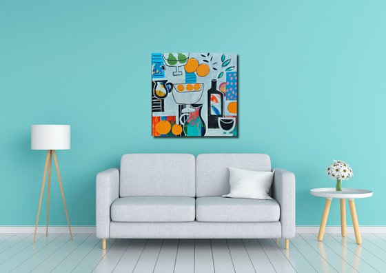 Still Life with Oranges IV