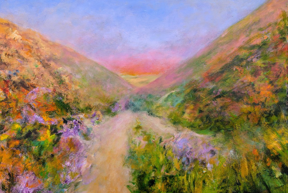 Path Through A Wild Place No.2 By Richard Freer, 17 X 12, Artwork For Sale On Artfinder
