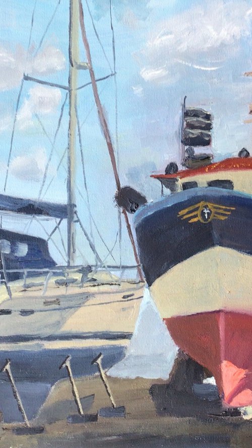 Out of the water, Ramsgate. by Julian Lovegrove Art