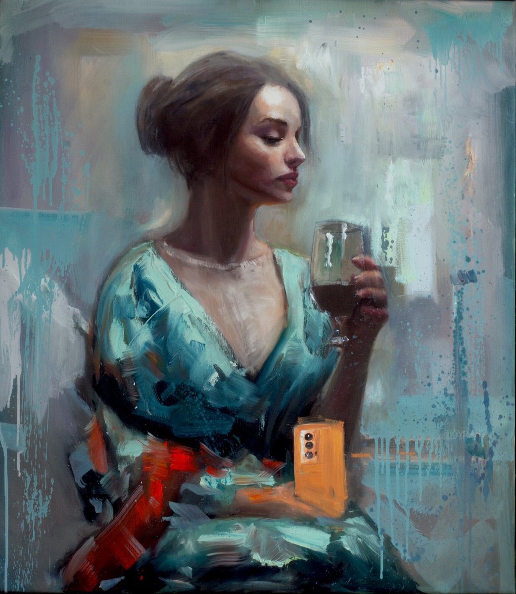 Silent Interval By Alexandr Klemens, 28 X 31, Artwork For Sale On Artfinder