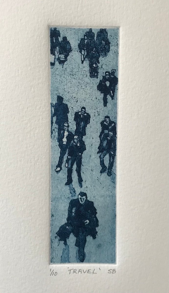 Portrait Etchings & Engravings By Stephen Brook, 6 X 9", Travel., Original Artwork