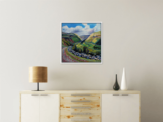 Swaledale from the top footpath