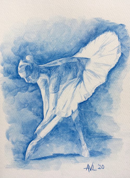 Blue Ballerina by Abigail Long