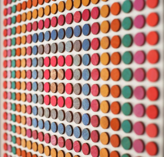 Concentric Squares Red