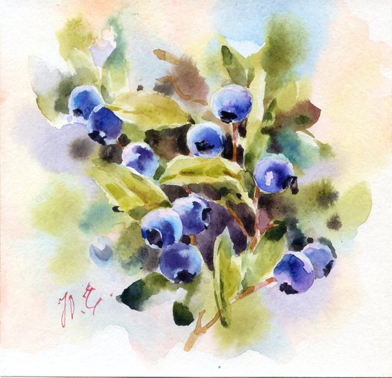 Triptych / Blueberry set
