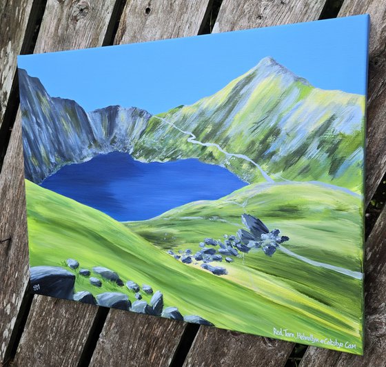 Red Tarn and Helvellyn