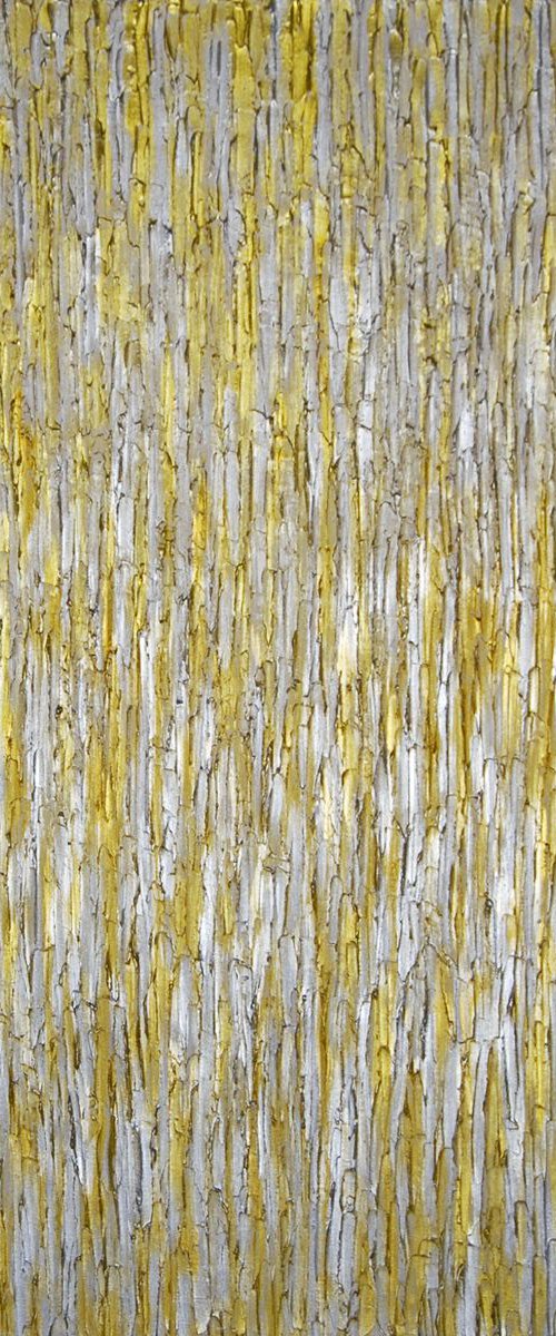 SILVER RAIN by VANADA ABSTRACT ART