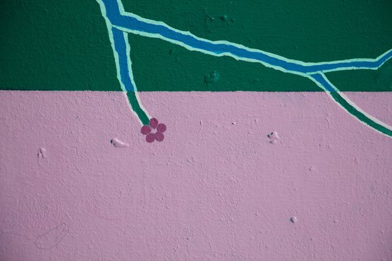 Falling Flowers ( Original )