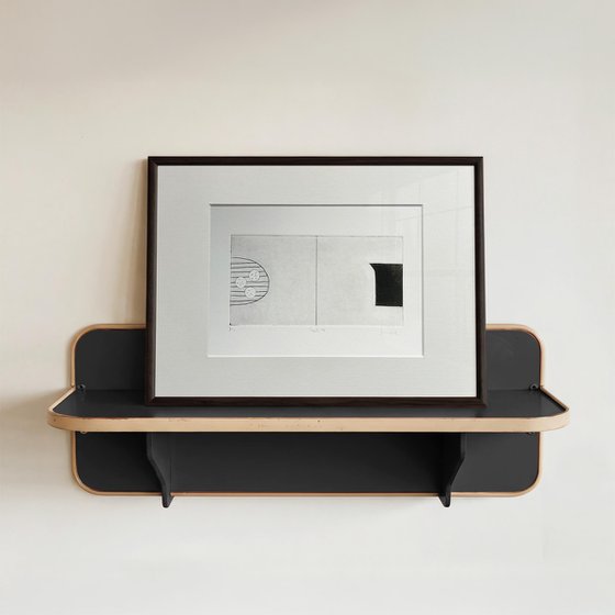 Quiet Interior No.2 drypoint print