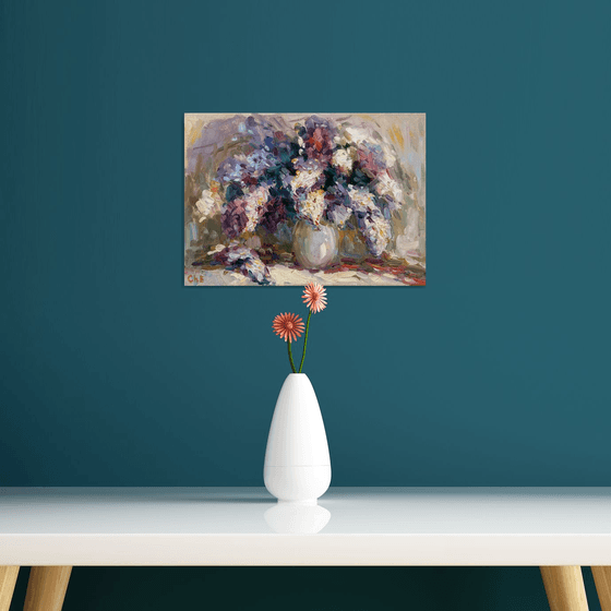 Still life with lilacs