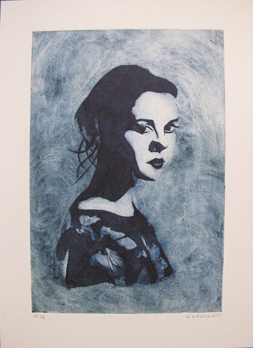 Portrait of a young woman by Rory O’Neill
