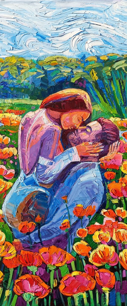 Love among the flowers by Vanya Georgieva