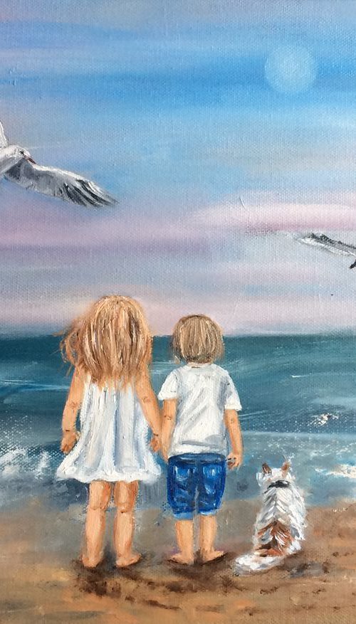 Friends by sea by Ira Whittaker