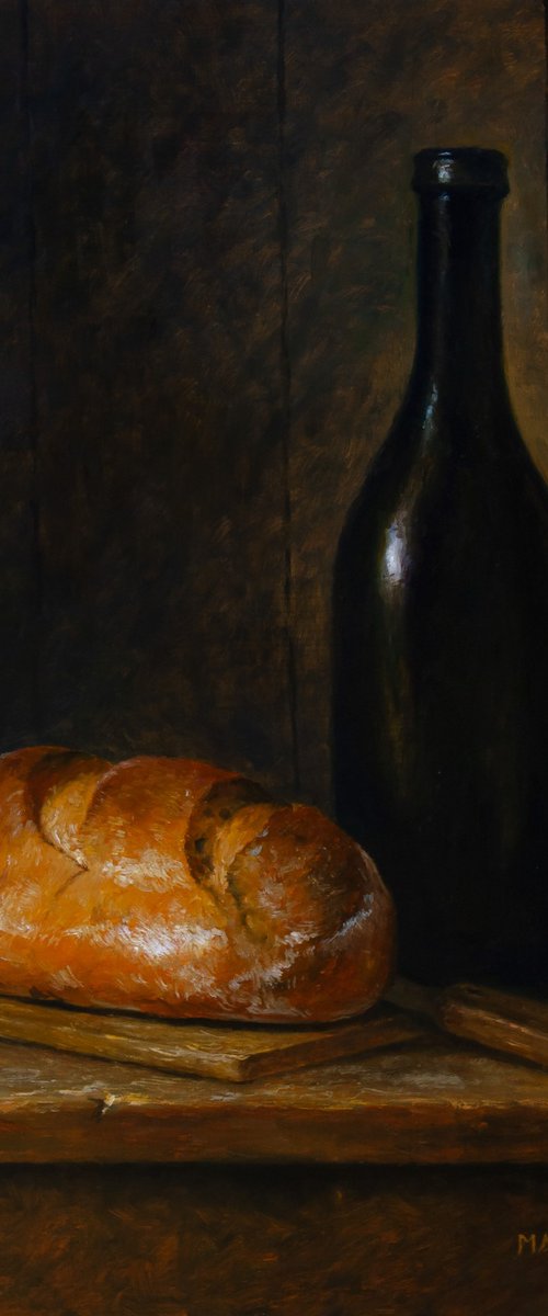 Bread and wine by Mayrig Simonjan