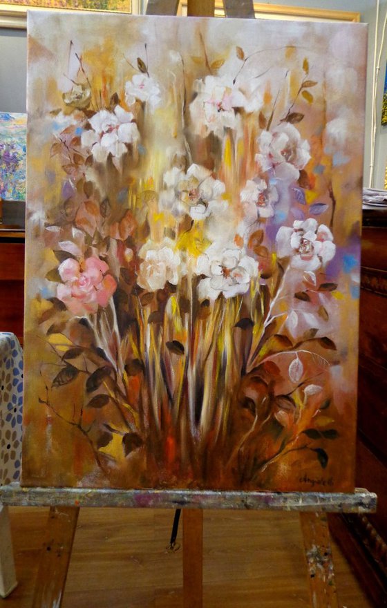 Flower fantasy - original painting