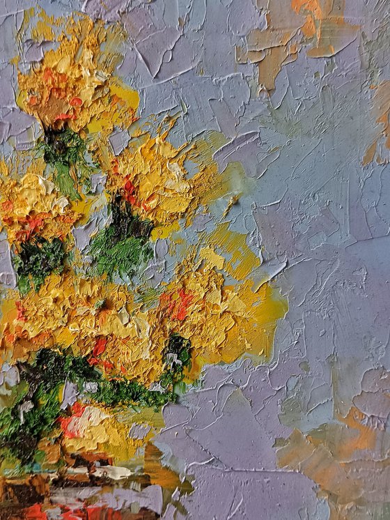 Small flowers abstraction