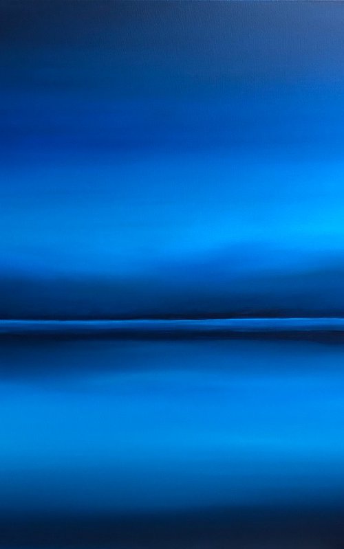 Endless Blue Ocean by Nataliia Krykun