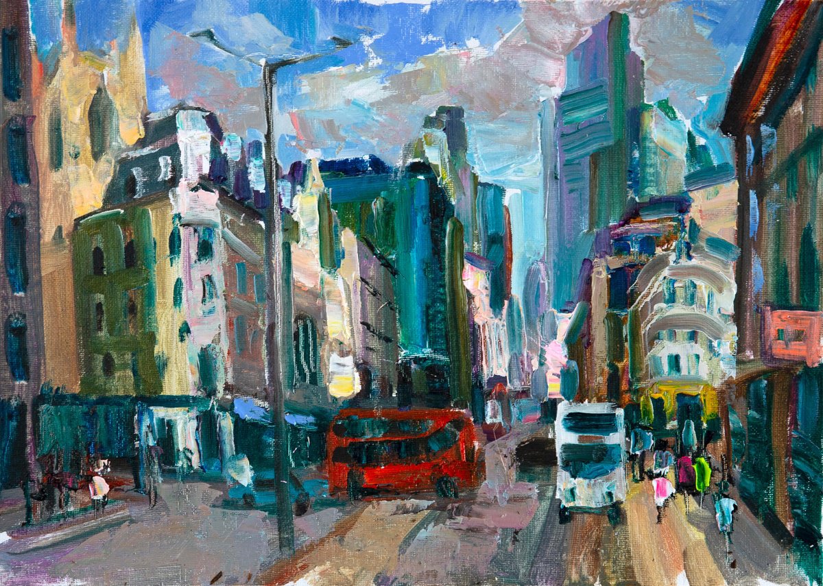 LONDON CITY SCAPE by Andriy Nekrasov