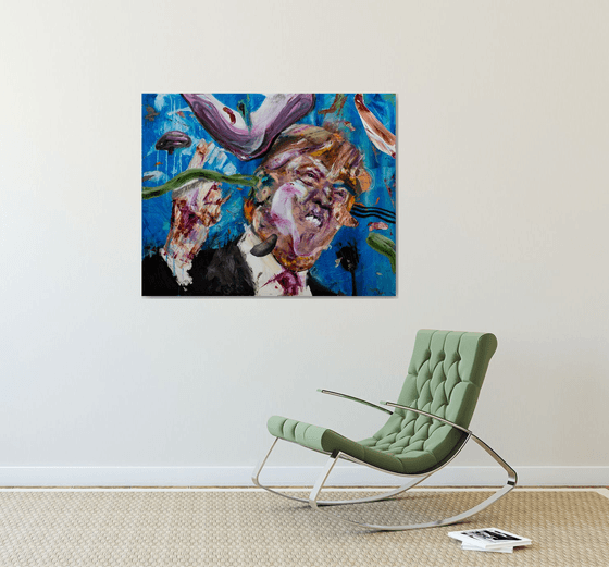 Donald Trump portrait