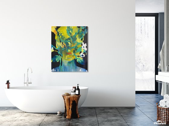 Floral Masked Portrait