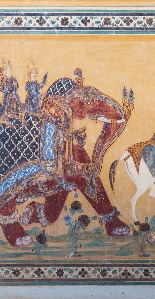 Nahargarh Fresco by Kevin Standage