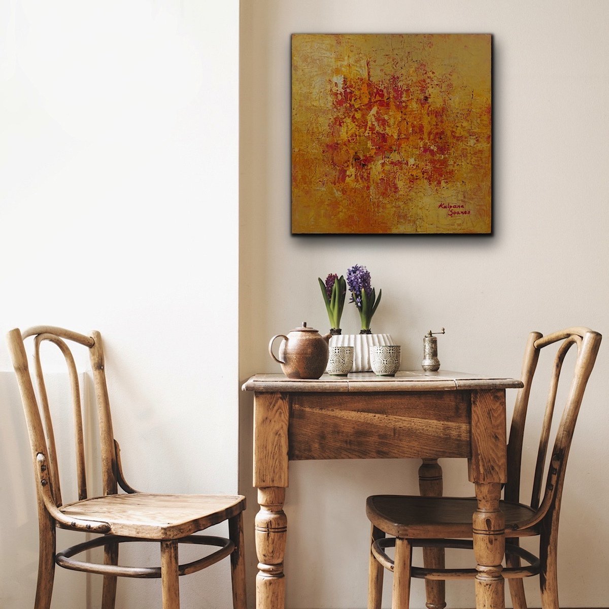 Shades Of Benevolence Iii By Kalpana Soanes, 24 X 24, Artwork For Sale On Artfinder