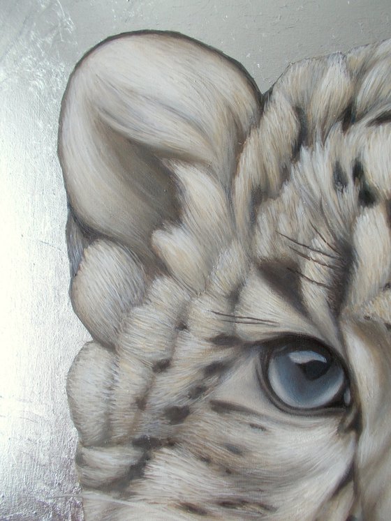 "Irbis", animalistic art