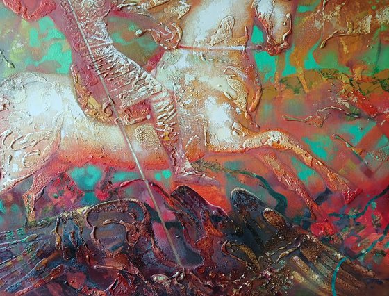 Warrior on Horseback