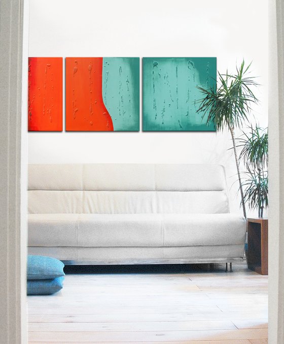 Stream Orange & Blue