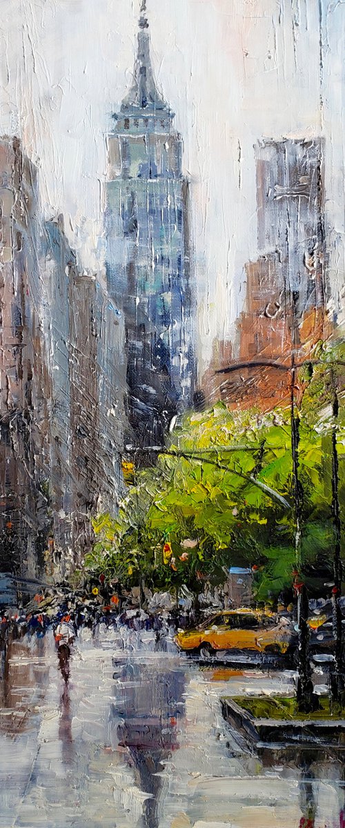 CITY LIGHTS B-47. NEW YORK. by Irina Alexandrina