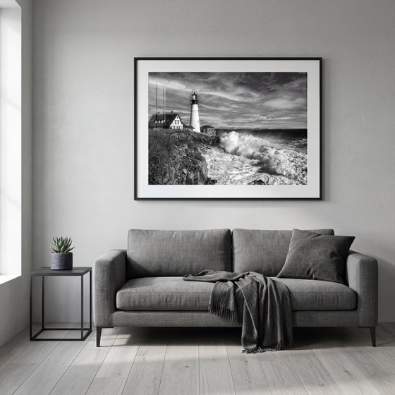 Breaking Seas, Portland Head Light