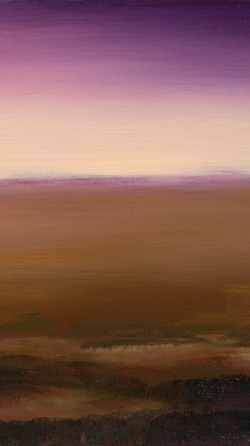 The mauve dawn by Fabienne Monestier