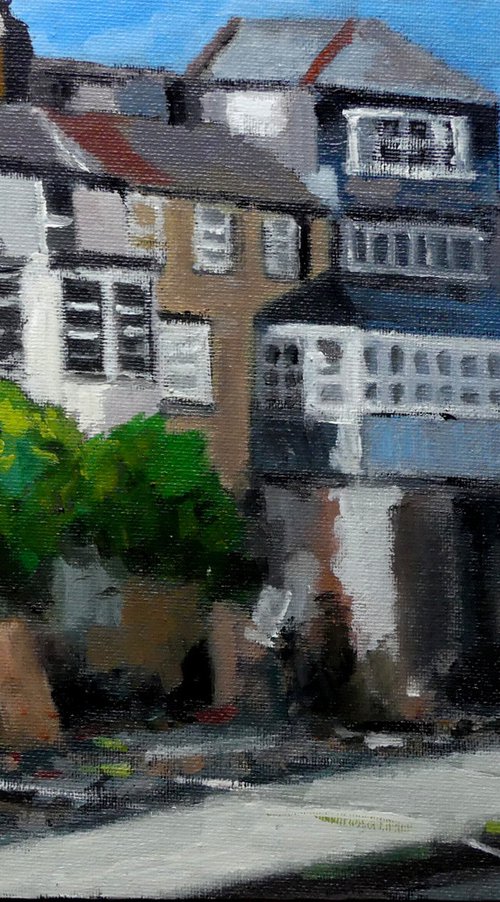 Harbourside, Mousehole by Tim Treagust