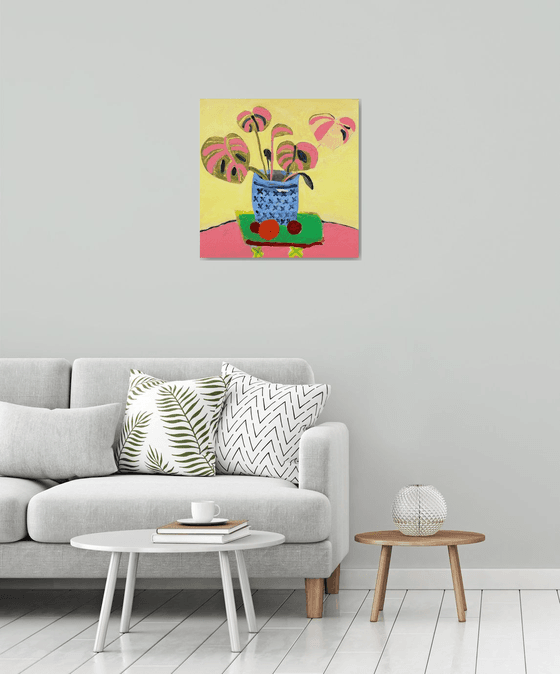 Yellow and Pink Plant