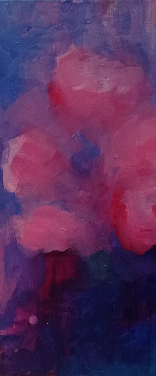 Rose Peonies by Olena Karpenko