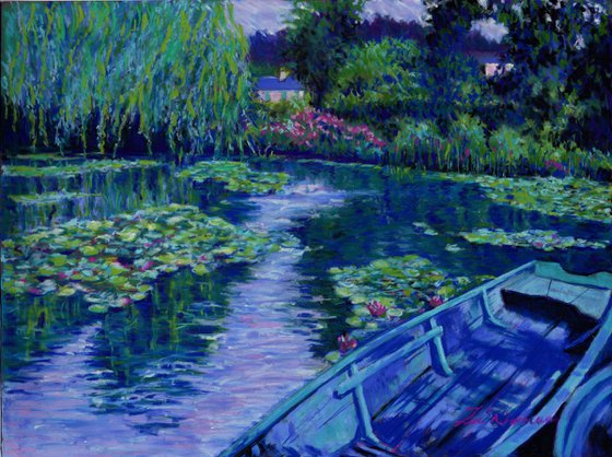 Boats at Giverny