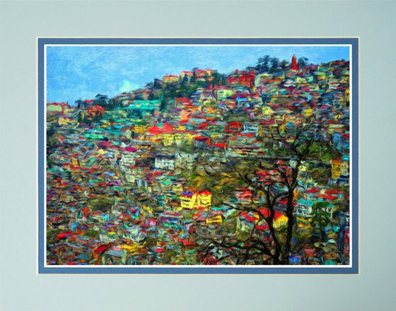 Shimla India Impressionistic Photo