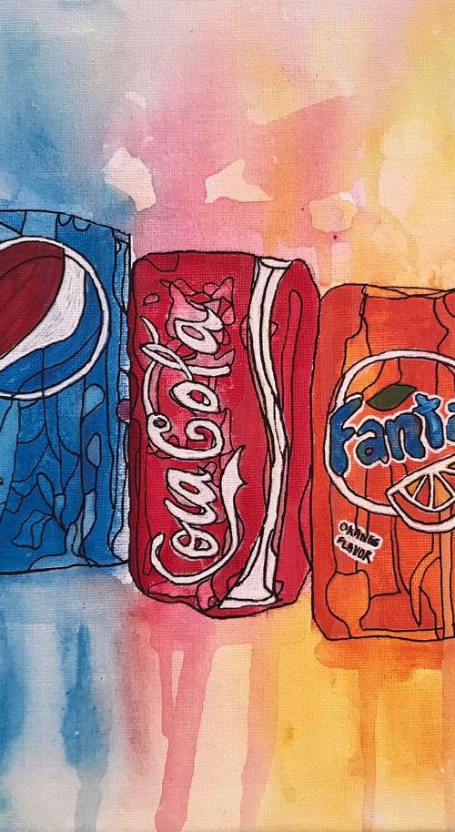Abstract Soft Drinks CZ18047 by Carol Zsolt