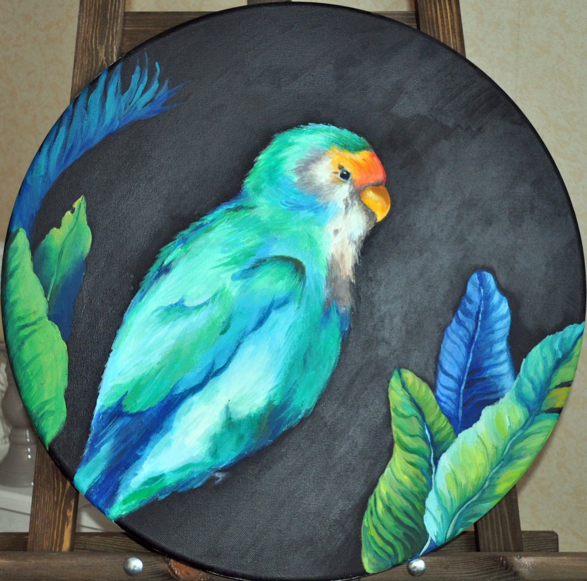 Brazilian parrot by Elvira Sultanova