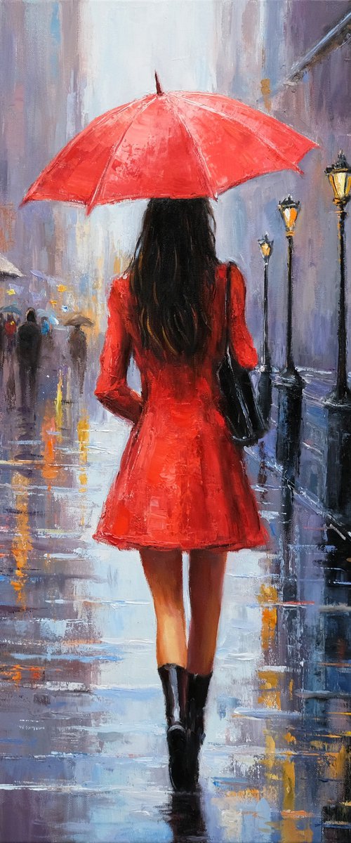 Walking in the Rain by Behshad Arjomandi